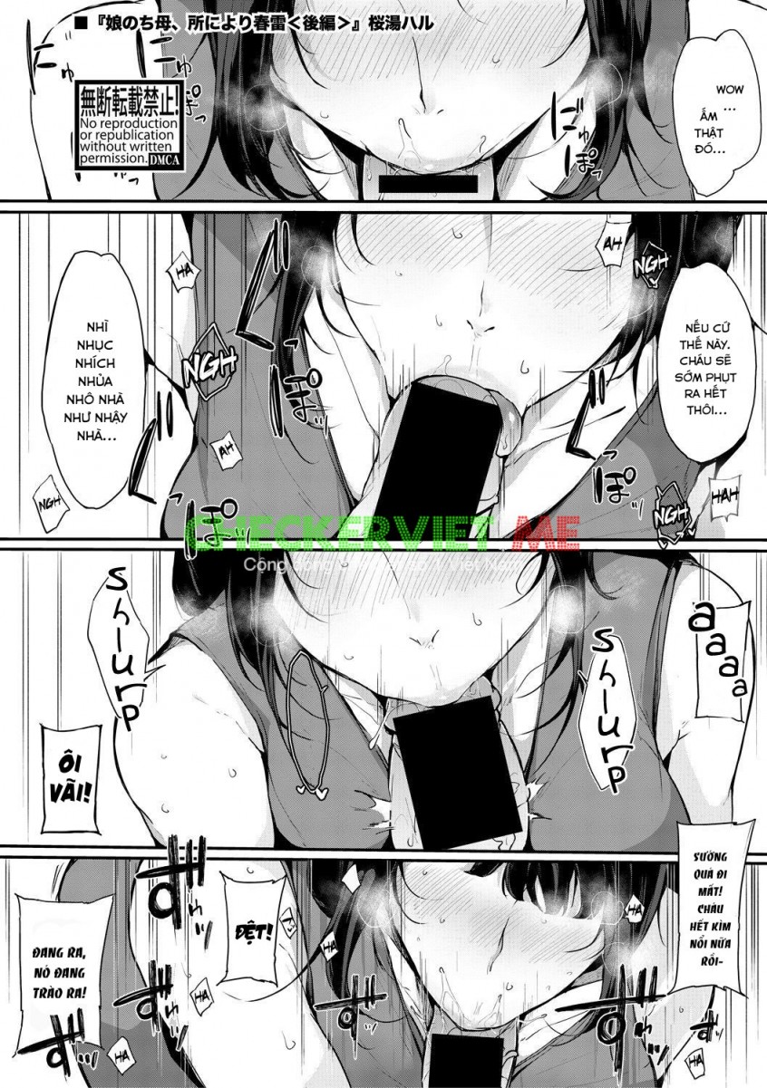 HentaiVN.net - Ảnh 2 - Musume Nochi Haha, Tokoroniyori Shunrai Kouhen - Oneshot